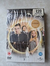 HEROES THE COMPLETE SERIES 3 SEASON THREE THIRD DVD BOXSET NEW & SEALED Free P&P
