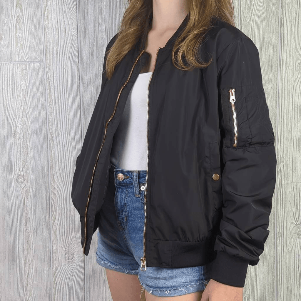 Lager 157 Womens Large The Black Label Collection Jacket Black