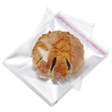 200 Pack 6" x 6" Thick Clear Resealable Self Seal Cellophane Plastic Bags Adh...