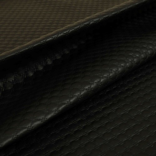 Quilted Faux Leather Quality Fabric For Upholstery & Accessories Per Metre - Picture 6 of 54