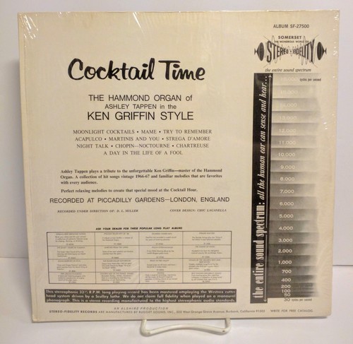 Ashley Tappan Cocktail Time In The Ken Griffin Style, Somerset SF-27500 - Imagen 2 de 6