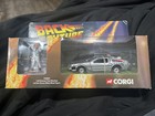 Doc Brown Back To The Future Car Set Corgi 1/36 Time Machine Movie Tv