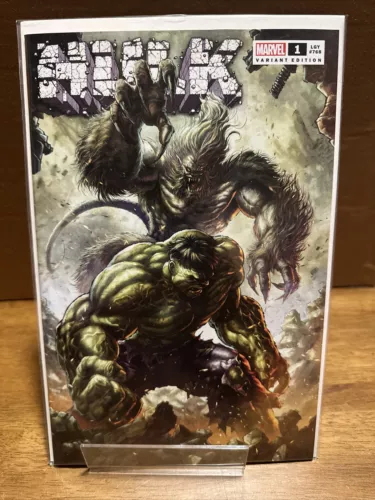 HULK 1 ALAN QUAH TRADE DRESS NEW SERIES BY DONNY CATES