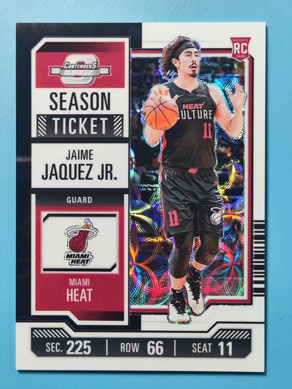 Jaime Jaquez Jr 2023-24 Contenders Optic 06/25 Choice Season Ticket RC #67