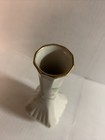 vintage royal crown england square bottom bud vase bone china gold rim — photo 4