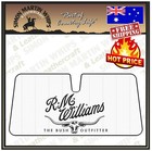 SUN SHADES RM WILLIAMS LONGHORN - EXTRA THICK CAR FRONT VISOR, WINDOW PROTECTOR
