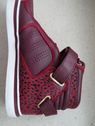 Adidas Adi Rise Mid Size 12 Burgandy Gold Print G22578 - Picture 4 of 24