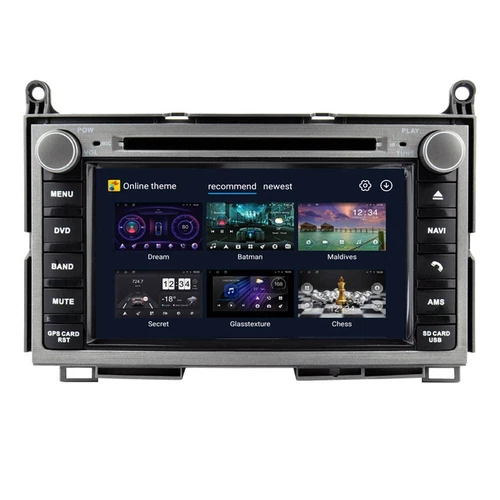 7" Android 14 Car DVD CD Player Radio Stereo GPS Navi For Toyota Venza 2008-2016