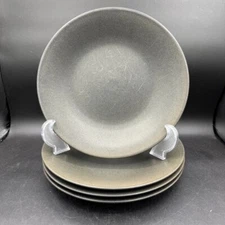 Lindt Stymeist Japan Craftworks Acorn 11" Dinner Plate Set Of 4 MCM  Brown