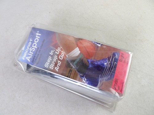 NEW- Size Small Right Foot Aircast Airsport Ankle Support Brace.