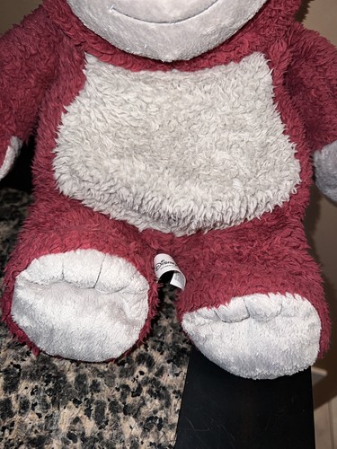 Disney Store Lotso Huggin Bear Plush 15" Strawberry Scent Toy Story 3 Stuffed - Picture 3 of 11