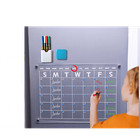 Magnetic  Fridge Calendar 43x30cm Monthly Weekly Planner Whiteboard Dry Wipe UK