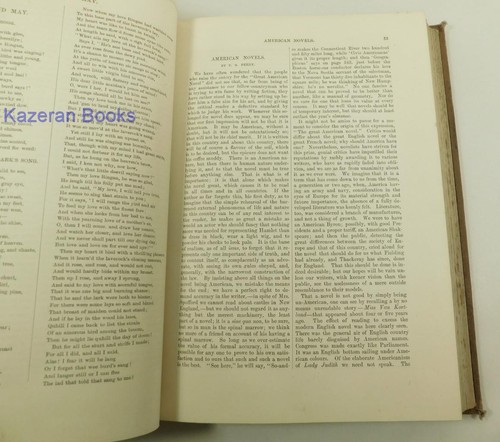 Antique Victorian Casquet Of Literature Poetry Prose Book Anthology Byron &c V5 - Picture 10 of 18