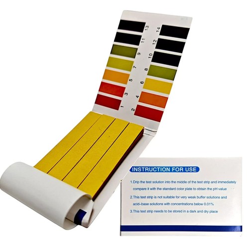 80 Streifen pH-Wert Teststreifen, Indikator, Testpapier, Lackmuspapier Wasser - Bild 3 von 5