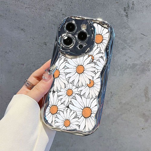 For iPhone 17 Pro Max 16 15 14 13 12 11 Glossy Wavy Curved Shockproof Case Cover - Picture 15 of 24