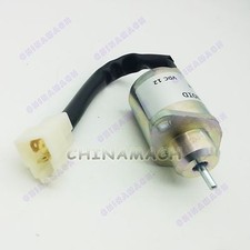 New Fuel Shut Off Solenoid 7023161 for JLG Lift With Kubota D905 Engine 12V