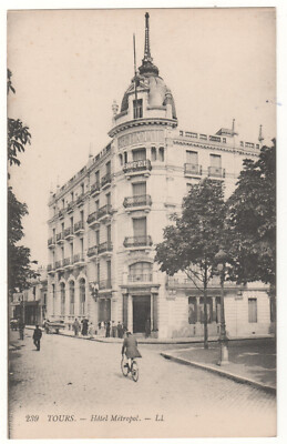 CPA 37 - TOURS: HOTEL MÉTROPOL (INDRE-et-LOIRE) UNGESCHRIEBEN