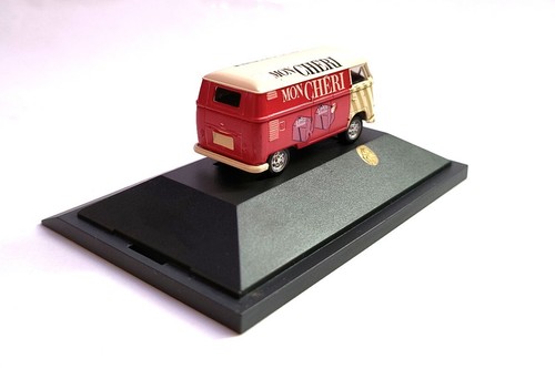 gebraucht! Herpa VW T1 Kasten Mon Cheri rot/weiss Maßstab 1:87 Modellauto - Picture 3 of 3