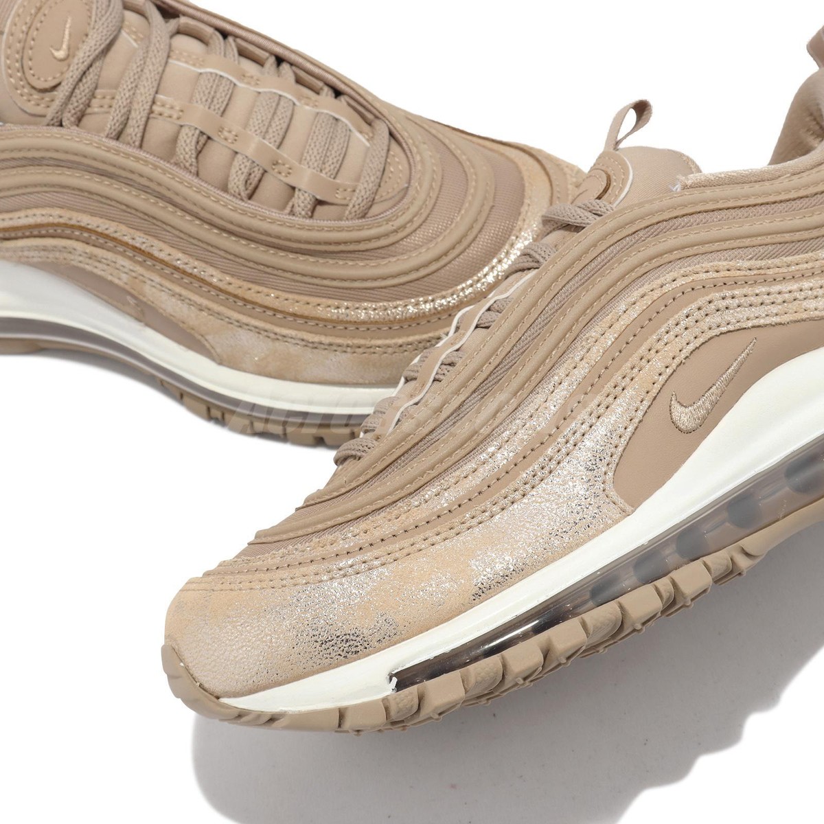Nike Wmns Air Max 97 Hemp Brown Women Casual Lifestyle Shoes Nike Wmns Air Max 97 Hemp Brown Women Casual Lifestyle Shoes