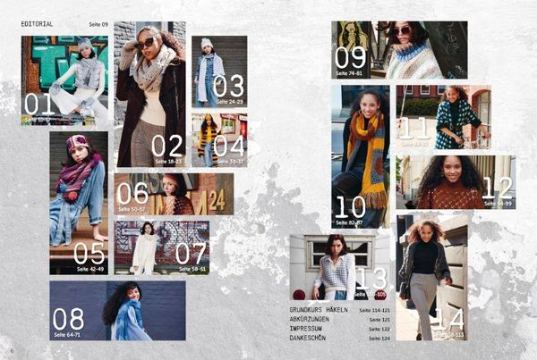Thumbnail - Mützen Und Accessoires Streetstyle Look Häkeln