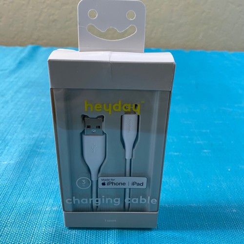 Heyday iPhone to USB-A Round Cable - White 3ft - Picture 4 of 4