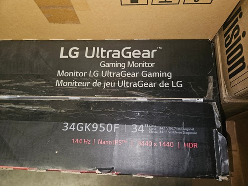 LG 34GK950F-B 34" Ultragear WQHD (3440 x 1440) Nano IPS Freesync2 Curved Monitor - 第 8/17 張圖片