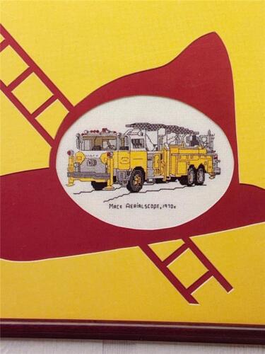THE FAMILY TREE Counted Cross Stitch Leaflet - FIREMAN'S PRIDE - Picture 2 of 2