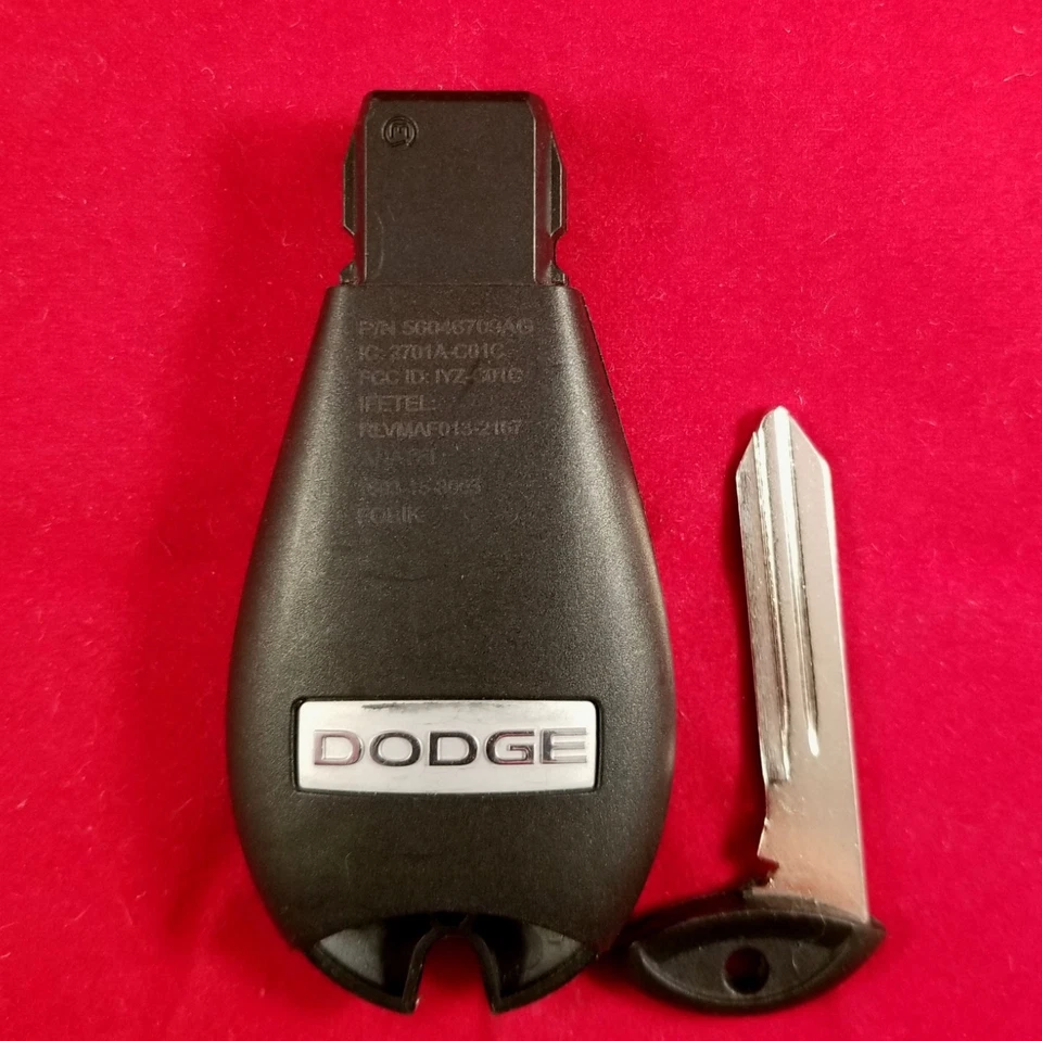 IYZ-C01C Unlocked OEM 2011 - 2016 Dodge Grand Caravan Fobik Key 7B - Image 2 of 2