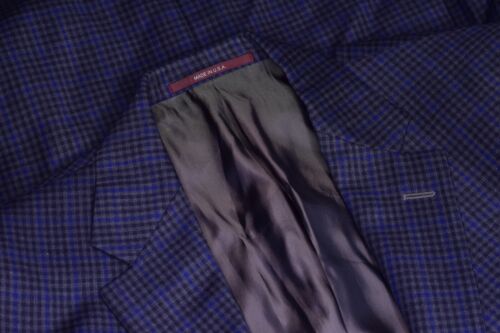 Hickey Freeman Sport Coat Jacket Blazer Mens Size 38-S Plaid Check out - Picture 5 of 9