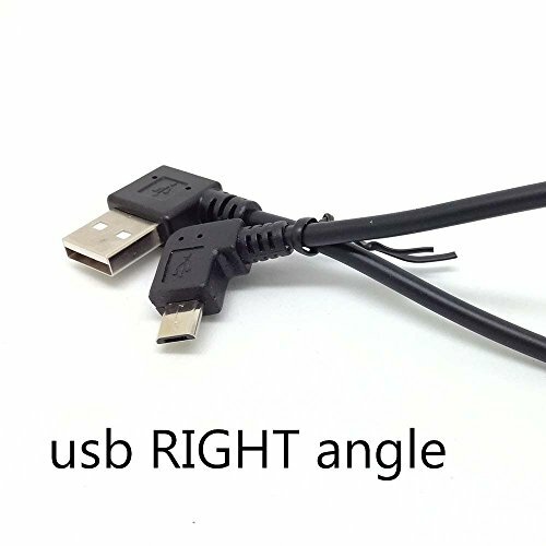 New 90 Degree Right Angle Micro USB Fast Charger Data Sync Charging Cable Cord - Picture 2 of 3