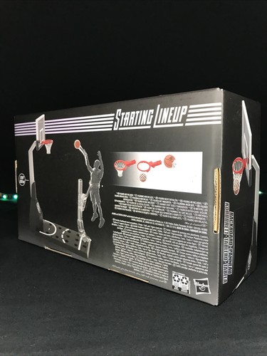 Figura de acción tablero trasero de baloncesto alineación inicial accesorio Hasbro NBA Hoop - Imagen 4 de 5
