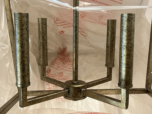Millennium Lighting 3254-VG 4-Light Taper Candle Pendant Lighting Vintage Gold - Picture 7 of 8