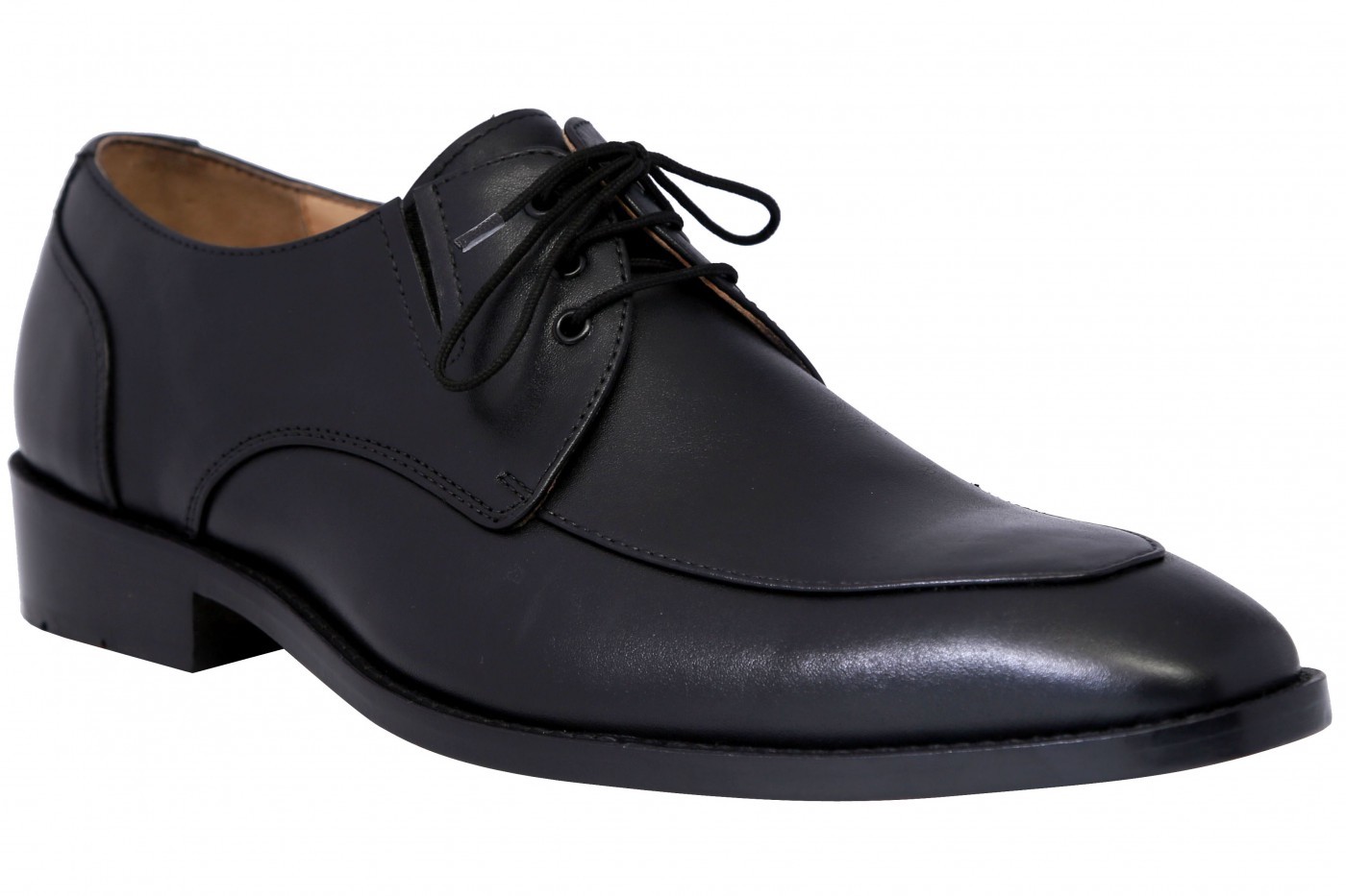 German Wear, Derby Business-schuhe Halbschuhe Lederschuhe mit Ledersohle Schwarz German Wear, Derby Business-schuhe Halbschuhe Lederschuhe mit Ledersohle Schwarz