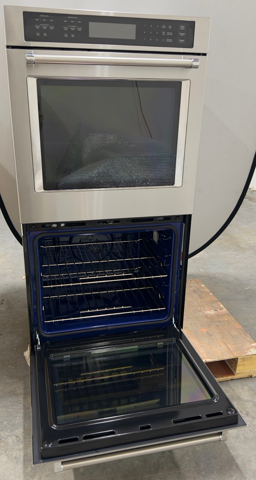 KitchenAid KODE507ESS 27 Inch Double Convection Electric Wall Oven