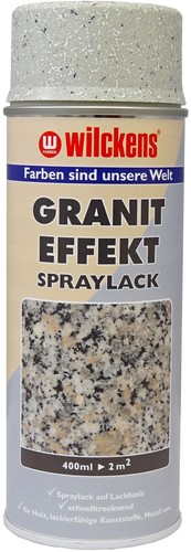 Spray effet granit Wilckens peinture aérosol aspect granit peinture aérosol 400 ml pulvérisateur - Photo 3/3