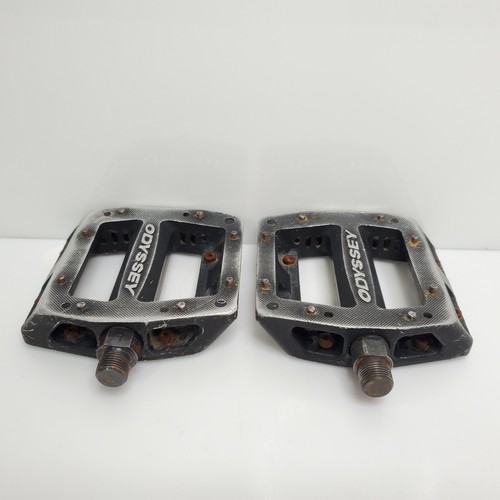 Vintage Odyssey Jim Cielencki Trail Mix Pedals Black 1/2 - Picture 4 of 8