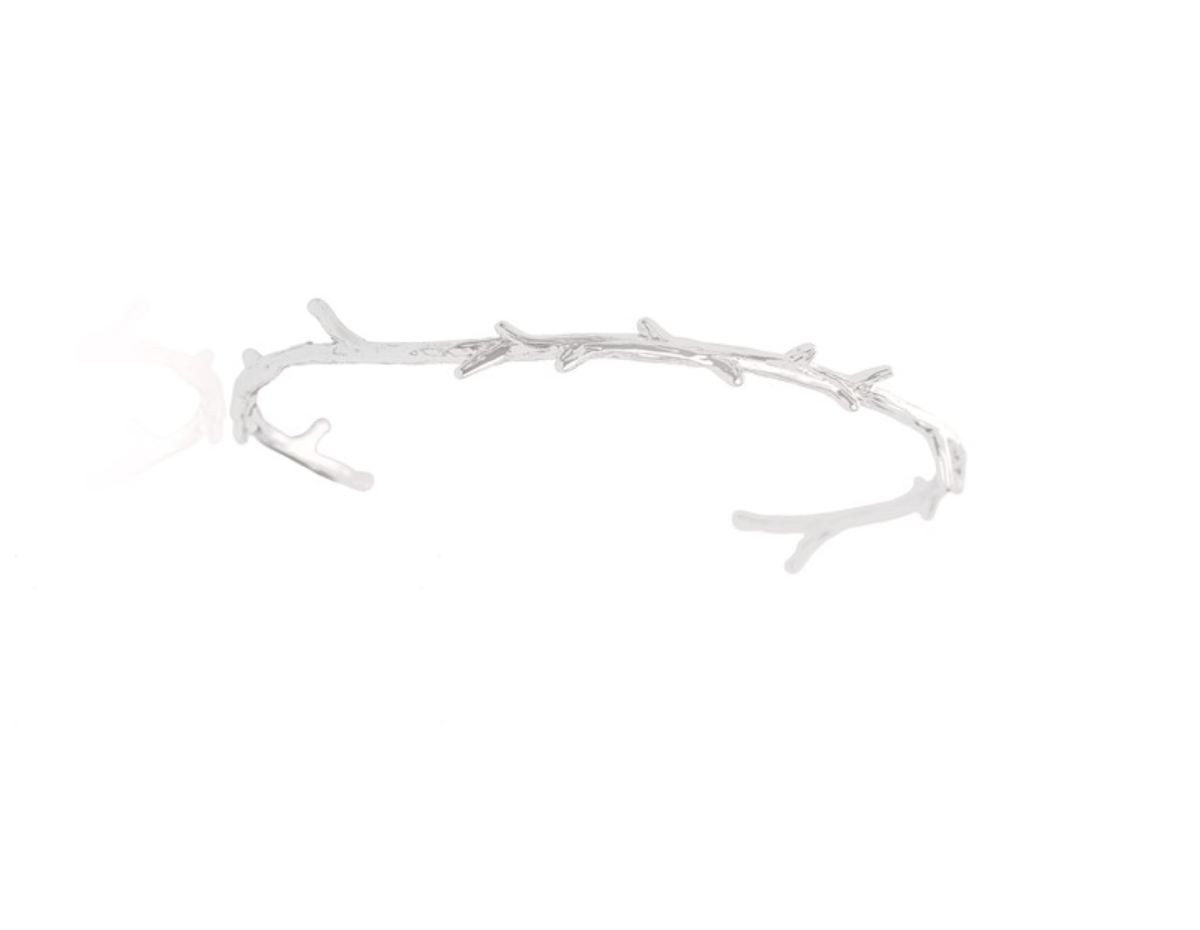 Skinny Thorn bush Branch Tree Silver Gold Tone Metal Bracelet 5.5 cm Women | eBay Skinny Thorn bush Branch Tree Silver Gold Tone Metal Bracelet 5.5 cm Women | eBay