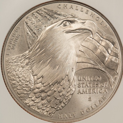 2008 S Bald Eagle 50C NGC MS69 Half Dollar Item#J10349 - Picture 2 of 3