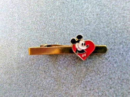 Vintage Style Retro Mickey Tie Clip Cufflinks Great Gift For Him Father's Day - Picture 25 of 37