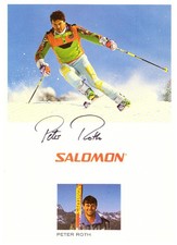 Peter Roth Skisport (TN OS 1988) Autogrammkarte (05.25)