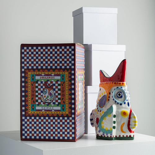Flower Vase | Sicily by Ottolenghi | Colorful Fish Stoneware Home Decor Living R - Picture 7 of 8