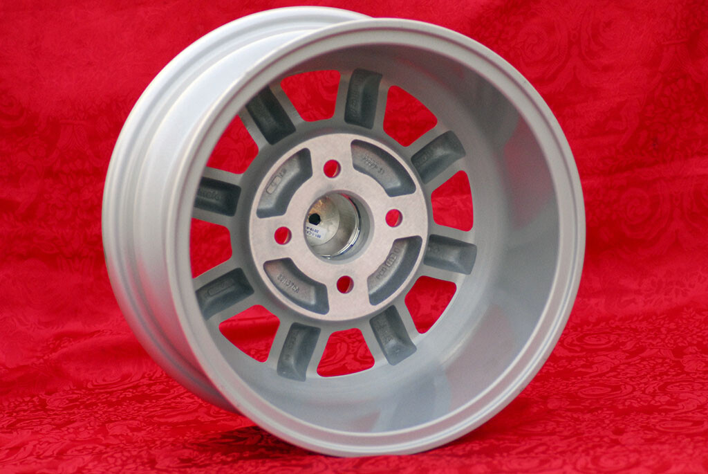 1 Cerchio Fiat Minilite 7x13 4x98 ET5 Wheel Felge Lancia Beta Alfa Llanta Jante - Foto 12 di 12