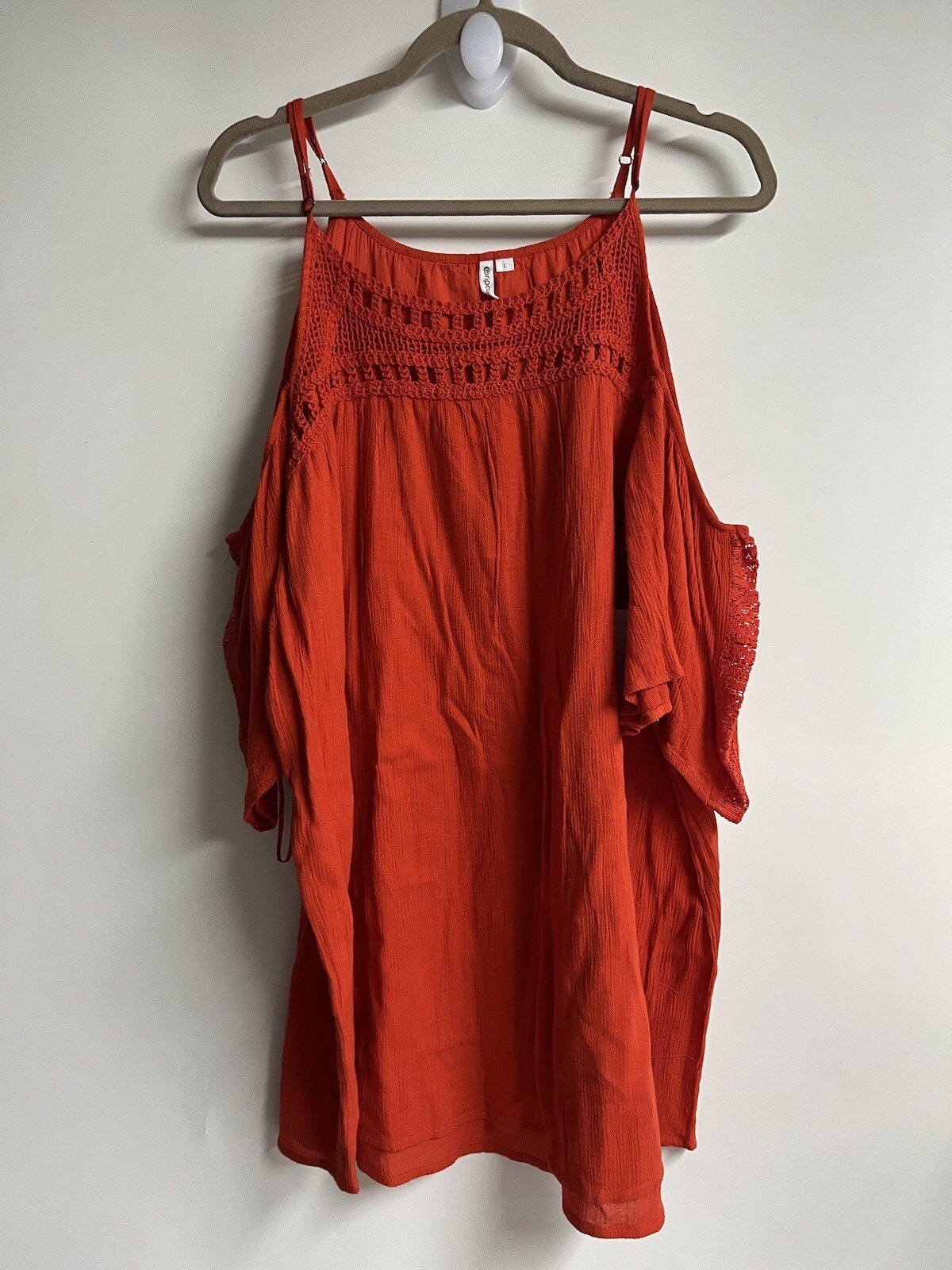 Rip Curl Blouse Woman Cold Shoulder Crochet Top C… - image 6