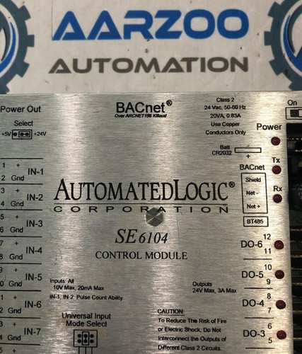 Module De Contrôle BACnet Automatisé Logic SE6104 - Picture 2 of 7