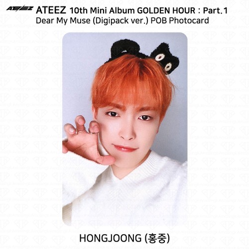 ATEEZ 10th Mini Album Golden Hour Part.1 POB Photocard Complete Set Hellolive KQ - Picture 42 of 108