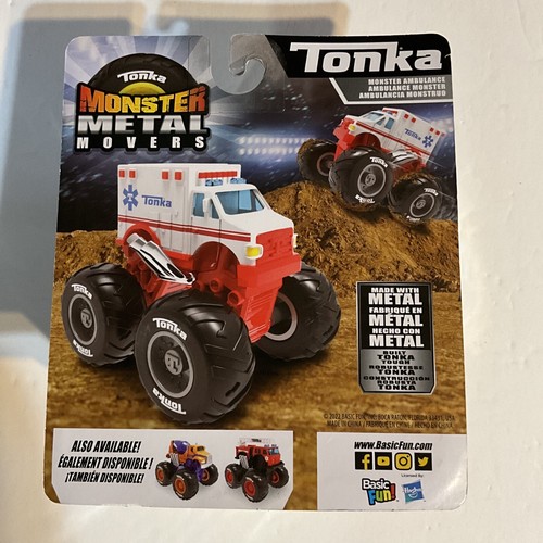 Tonka Monster Ambulance Truck. Metal Movers 3 1/2". NEW. - Picture 6 of 11