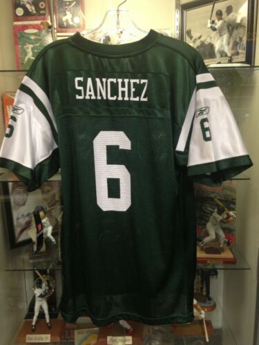 Mens Vintage Reebok NFL NY New York Jets Thomas Jones #20