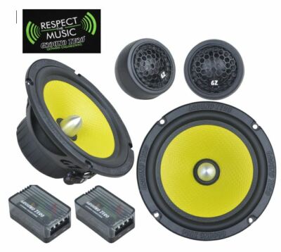 Ground Zero GZTC 165.2X 165mm 2 Wege Compo Lautsprecher Set 16,5 cm inkl. Gitter