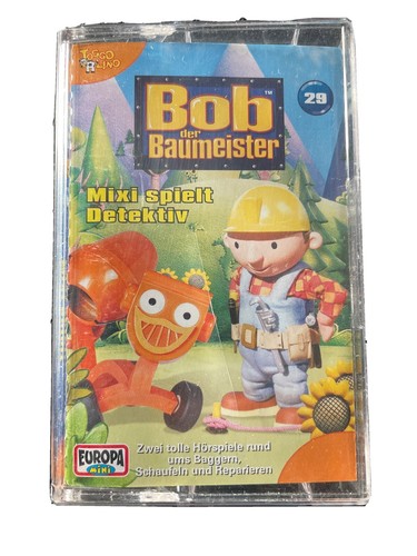 BOB DER BAUMEISTER MIXI spielt Detektiv Nr 29 /2009 MC Kassette HÖRSPIEL EUROPA - Foto 1 di 11