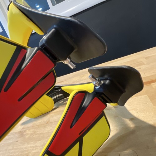 ATLAS air neck brace Yellow And Red Q414-AIR-02302 Made In Taiwan - Foto 13 di 20